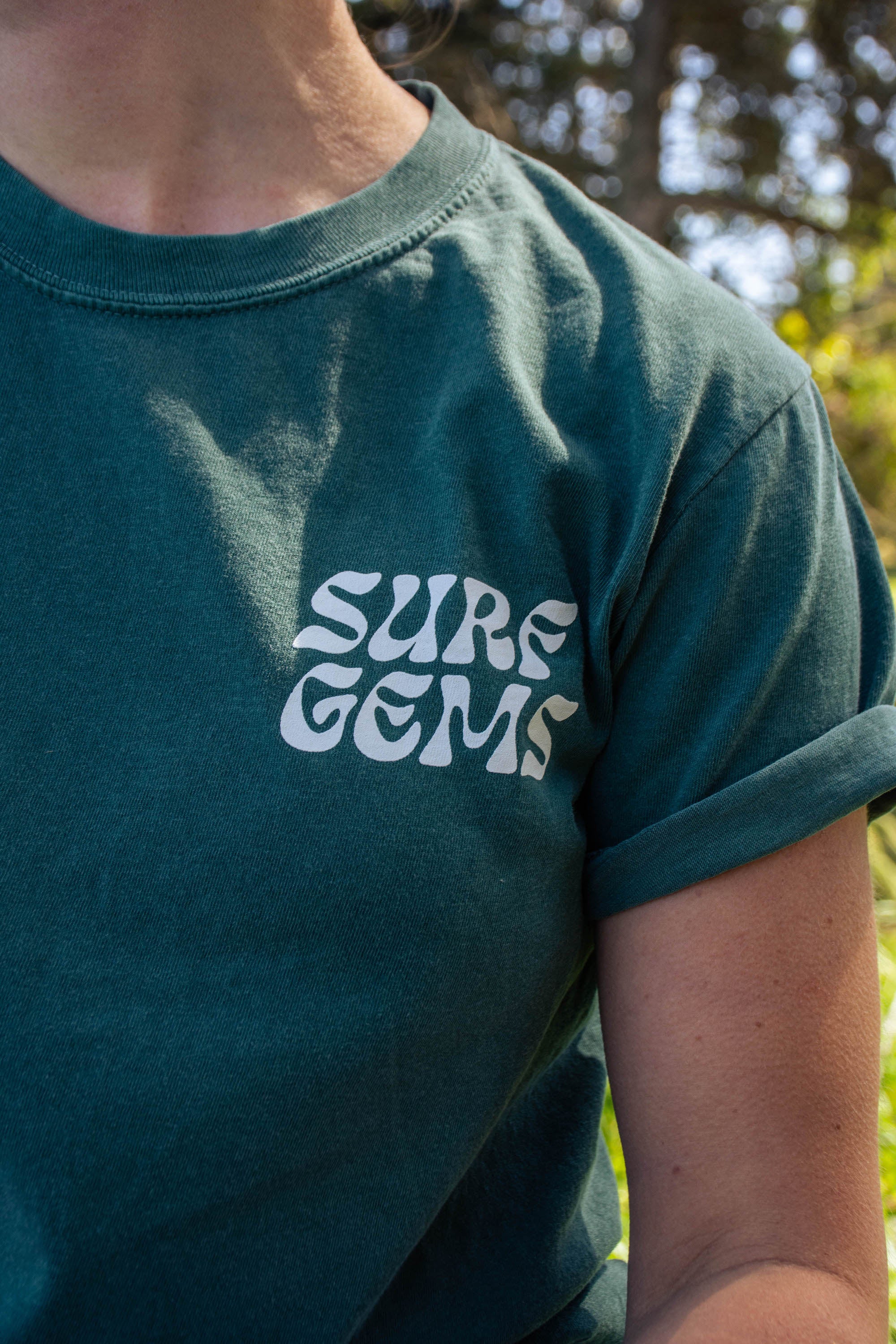 T-Shirt in Spruce Blue