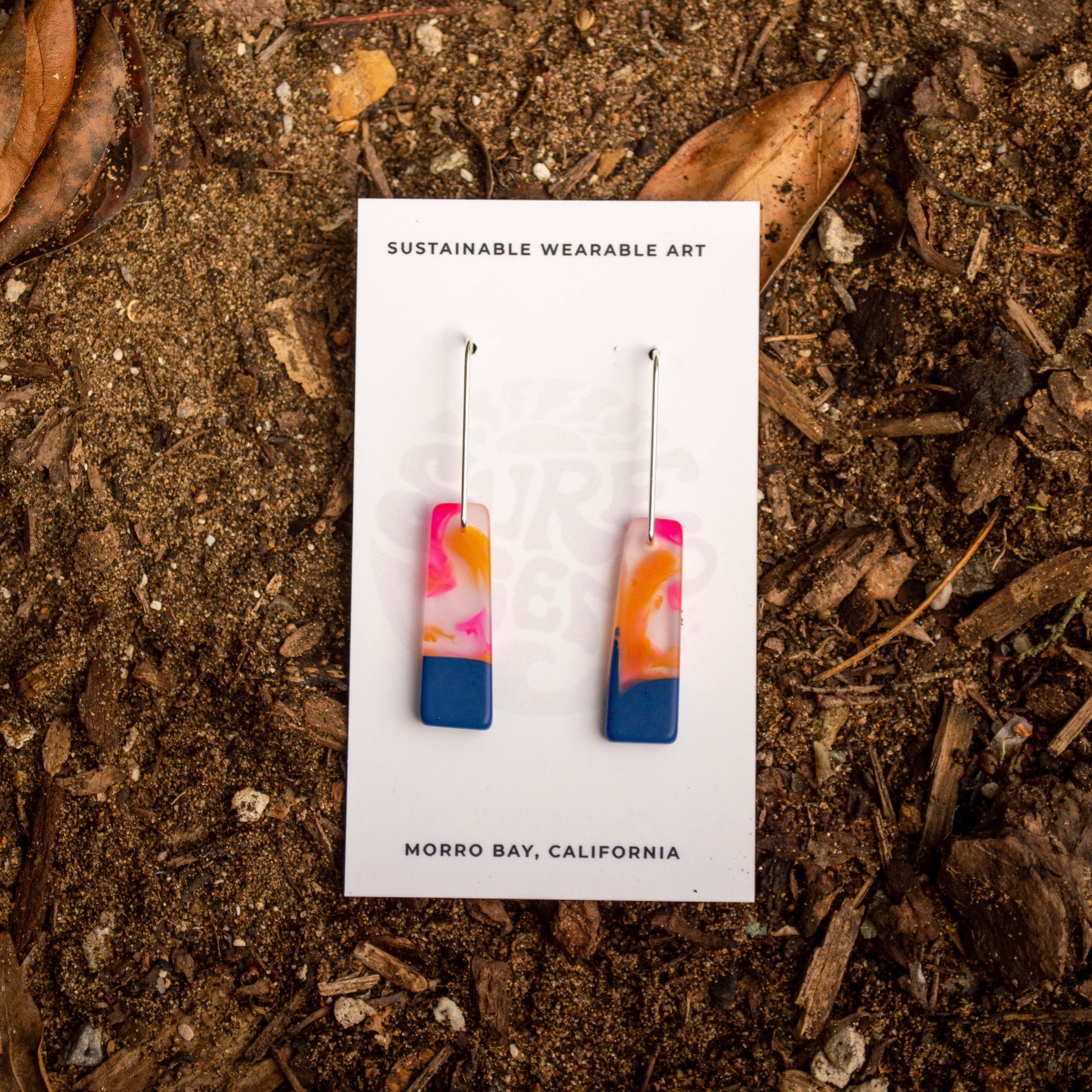 Pink House Earrings #6-10