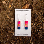 Load image into Gallery viewer, Pink House Earrings #6-10
